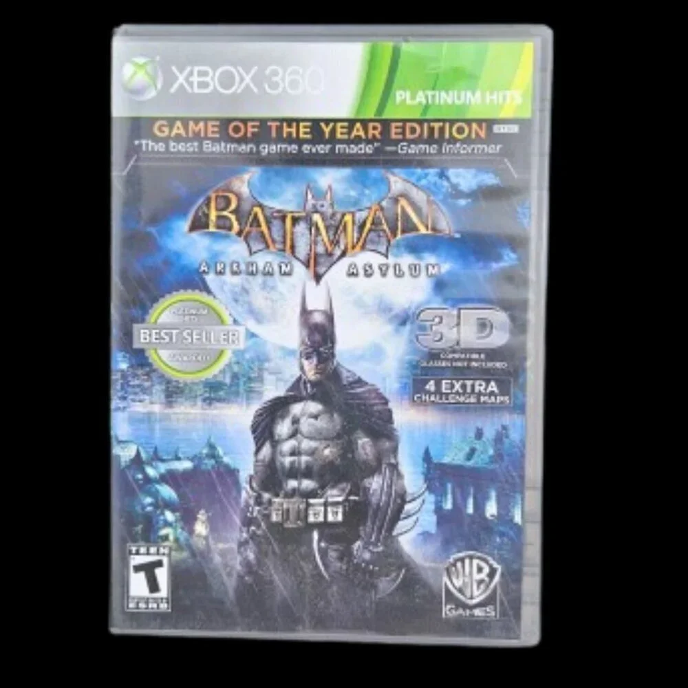 Batman: Arkham Asylum Game of the Year Edition Platinum Hits